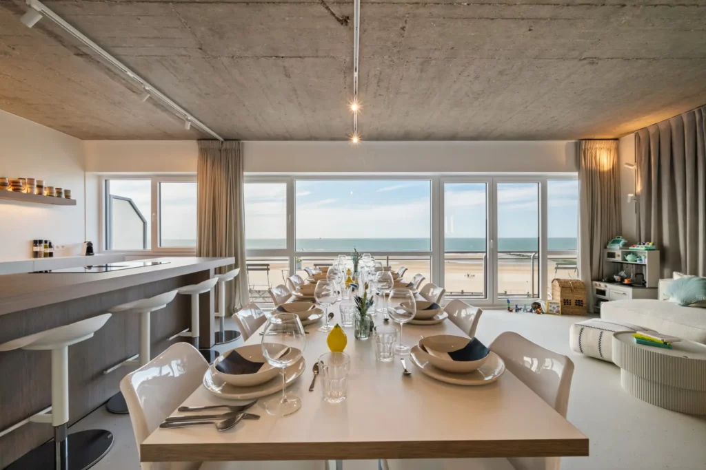 Appartement met zeezicht 8 personen te huur Maison Martha